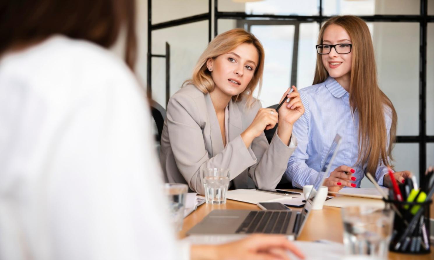 Family financial planning workspace with budgeting materials